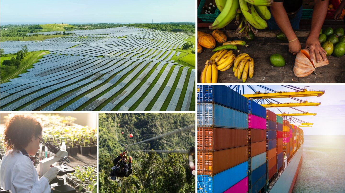 Collage photo of Puerto Rico